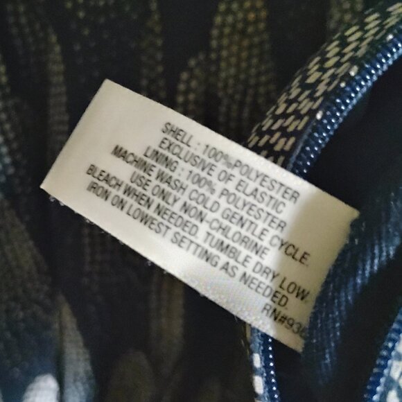 I Heart Ronson Ruffled V Neck Dress Size M - Picture 5 of 5